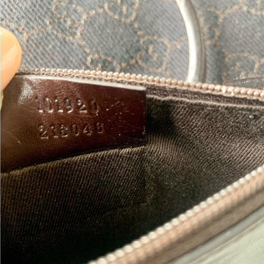 Brown Gucci GG Canvas Tote Bag - Picture 7 of 8